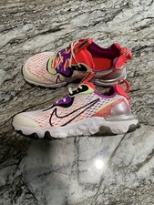 Nike Shoes Youth 5Y W6.5 React Vision White Laser Crimson Sneakers CD6888-102