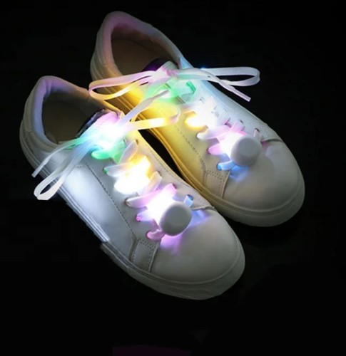 Led shoe laces flash - led,