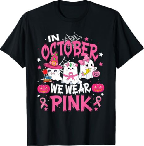 October wear pink - october,