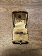 ladies 10ct yellow gold ring