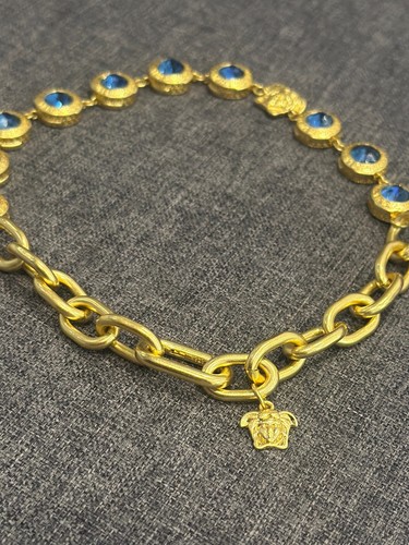 Versace medusa gold tone - versace,