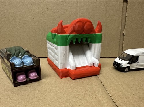 Custom made bouncy castle - made,