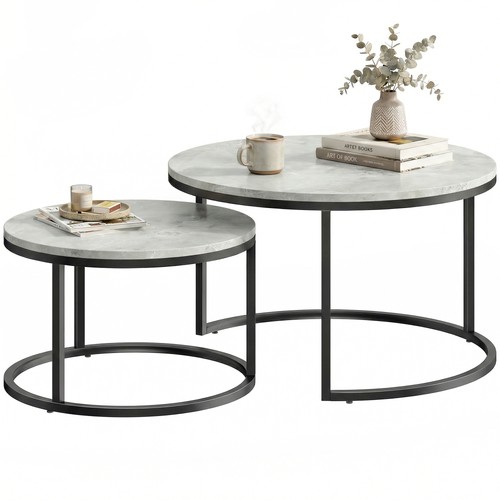 Homcom pcs stacking - stacking, coffee