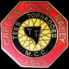 1983 Captain Cook Rally pin