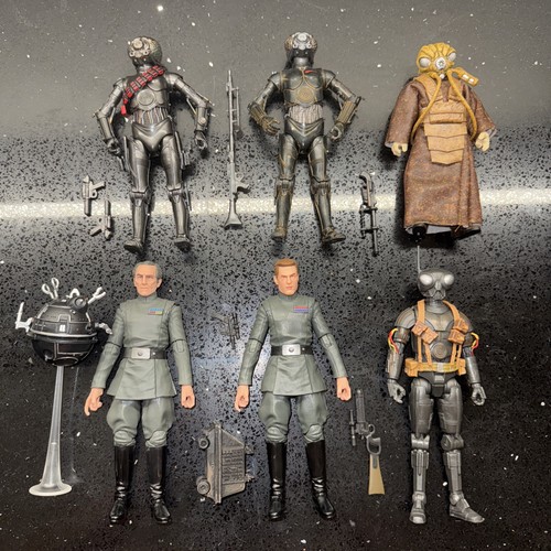 Star wars the black - black, 6x