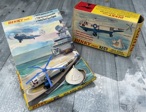 Dinky sea king helicopter 724 - sea, #724
