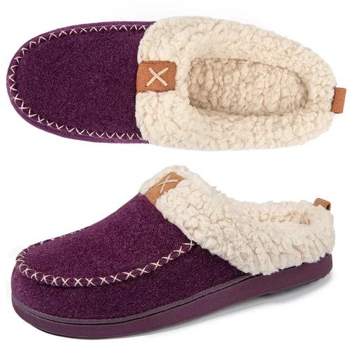 Ladies slip slippers - ladies, on