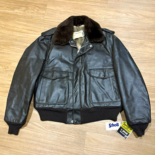 Schott men brown leather - schott,
