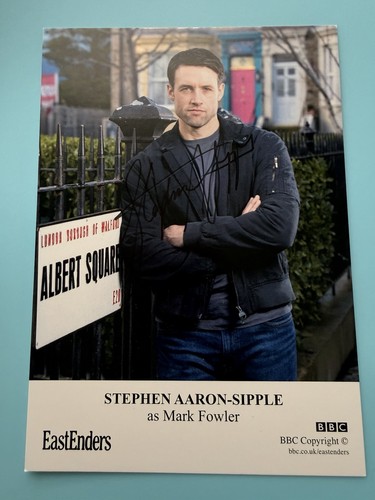 Eastenders hand signed cast - eastenders, hand-signed