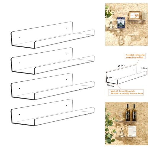 Pack clear acrylic - 4-pack,