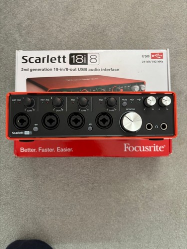 Focusrite scarlett 18i8 usb - scarlett,