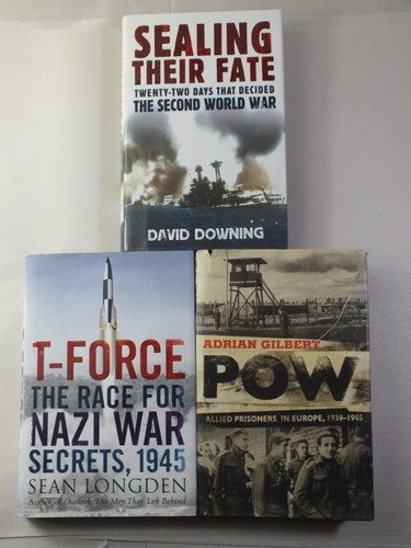 Hardback books ww2 - on,