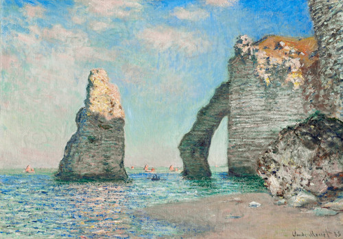 Seaside rock arch poster - poster,