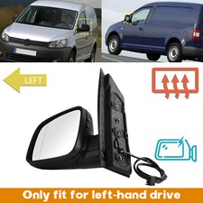 1x For VW Caddy III MK3 04-10 LHD Electric Wing Door Mirror Heated Left Side N/S