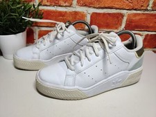 WOMENS ADIDAS ORIGINALS COURT TOURINO BOLD WHITE MINT UK 7 US 8.5 TRAINERS SHOES