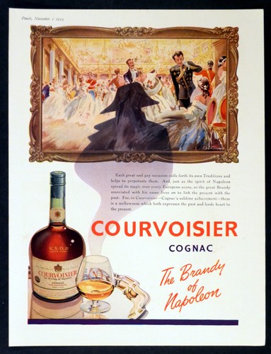 Courvoisier cognac 1954 brandy - cognac,