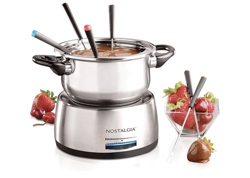 Melissa electric fondue set - fondue,