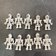 Lego Skeleton Minifigure Army x 10  For Castle (M6)