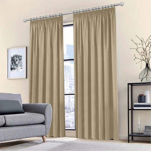Pair pencil pleat tape top - pleat,