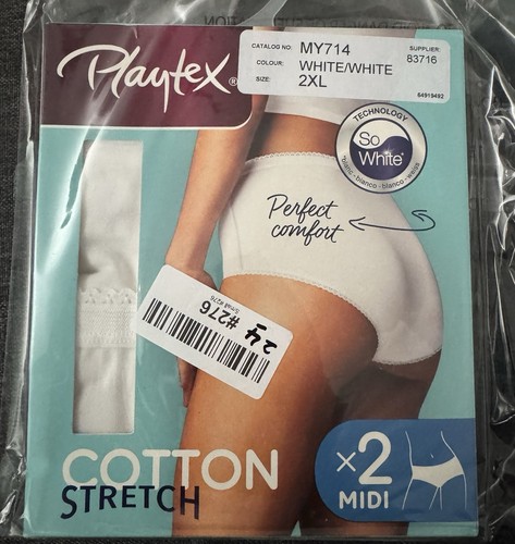 Playtex cotton stretch midi - stretch,