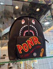 BAPE Shark Backpack PONR Black