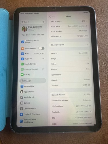 Apple ipad mini 6th generation - 6th,