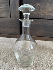 Vintage Glass Liquor  Decanter