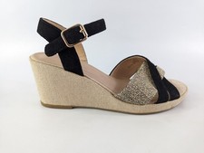 M & S Footglove Leather Wedge