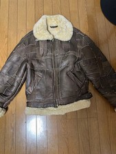 Sheepskin flight jacket - b3,