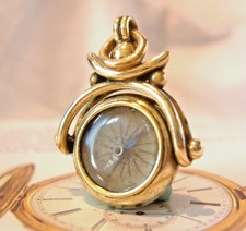 Pocket watch chain compass - pocket,