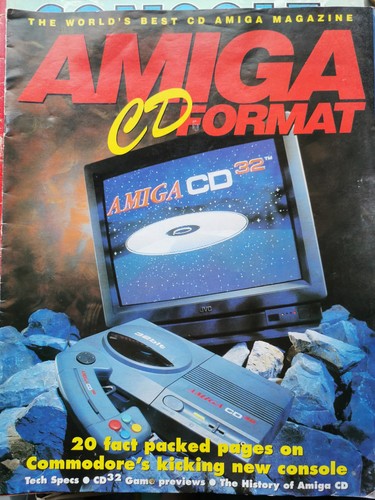 Amiga format magazine - amiga, cd