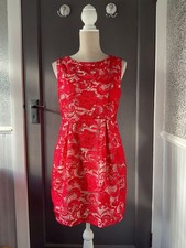 Fearne Cotton Red Lace Xmas