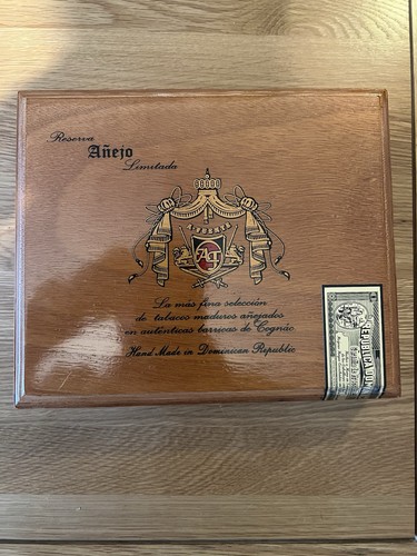 Empty cigar box - empty,