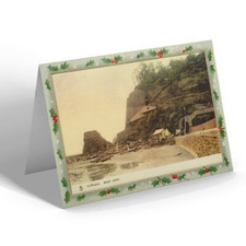 Christmas card vintage - devon,