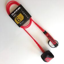 Dakine Kaimana Team Surfboard Leash 6ft - Red NEW Da Kine