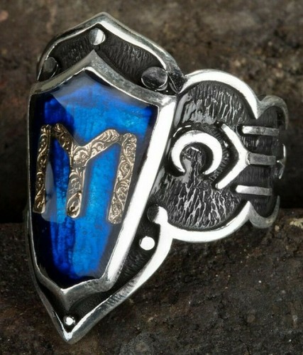 Solid 925 archer thumb ring - solid,
