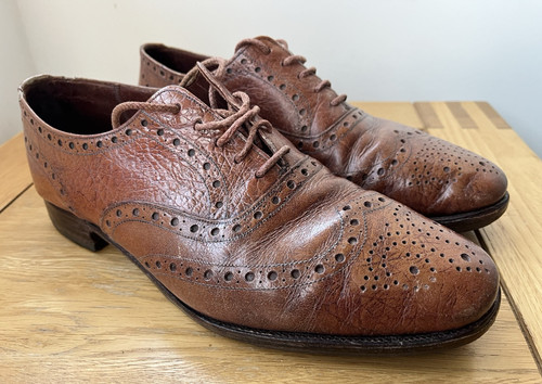 Vintage grenson men brown - men's,