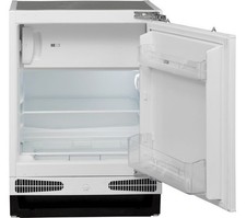 LOGIK LIR60W22 Integrated Undercounter Fridge with Small Ice Box - Fixed Hinge