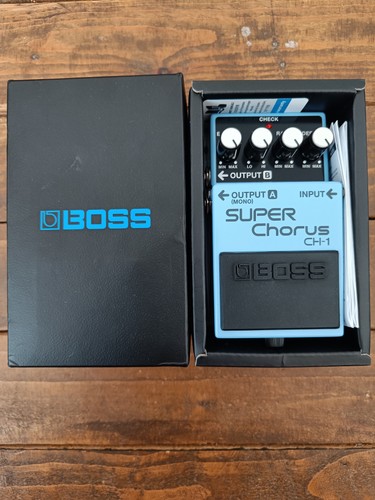 Boss super chorus guitar - boss, ch-1