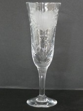 Royal Brierley Honeysuckle Design Long Stem Champagne Flute Glass Many Available