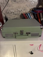 Crossley cruiser portable record player, CR8005D-TU. Used. original box and psu