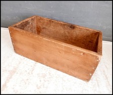 Vintage Wooden Box Tray Crate