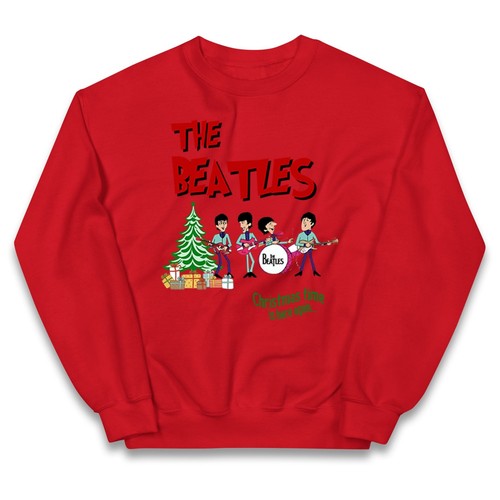 Beatles christmas sweater - beatles,