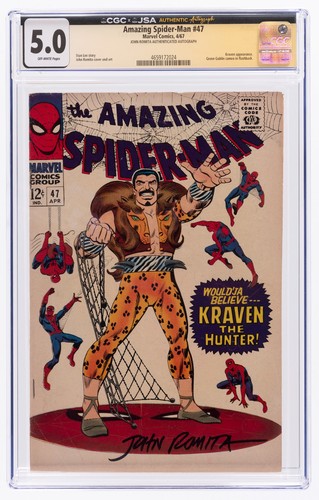 Amazing spider man cgc - amazing, 5.0