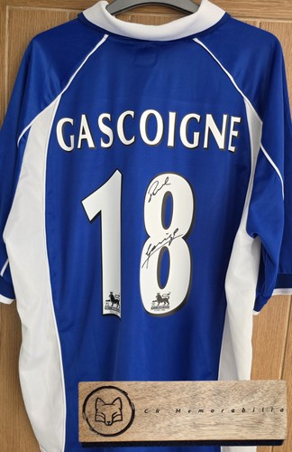 Signed paul gascoigne original - signed,