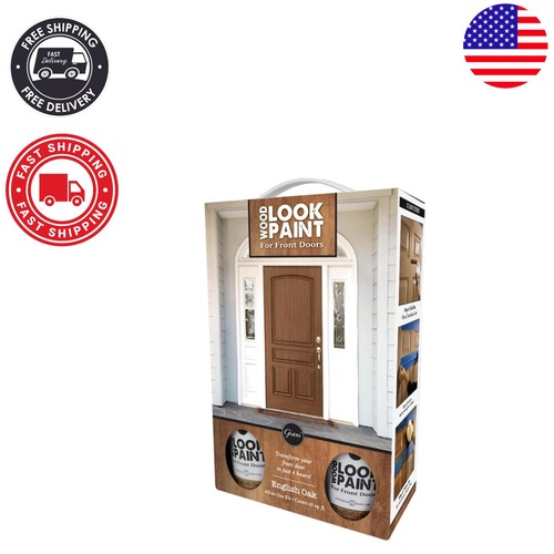 English oak acrylic paint kit - oak,