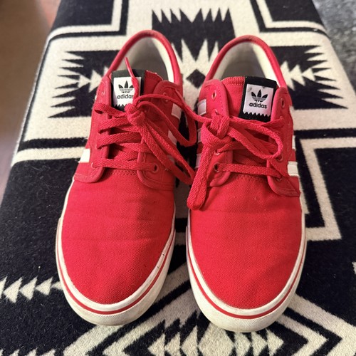 Adidas seeley red - red, white