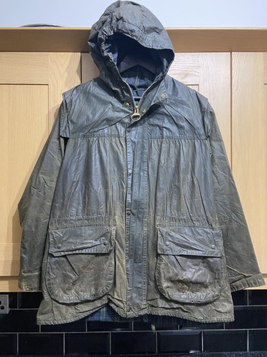 Barbour vintage durham waxed - vintage,
