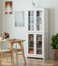 Display Cabinet Tall Bookcase