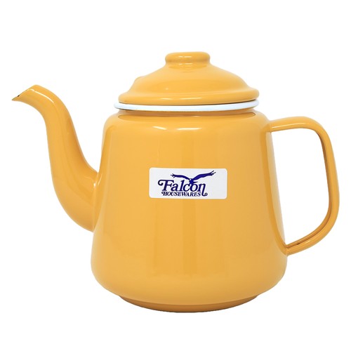 Enamel teapot tin falcon - tin,